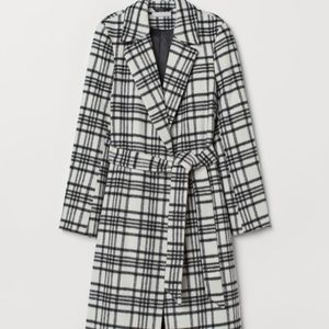 H&M wool blend long coat. Beautiful!